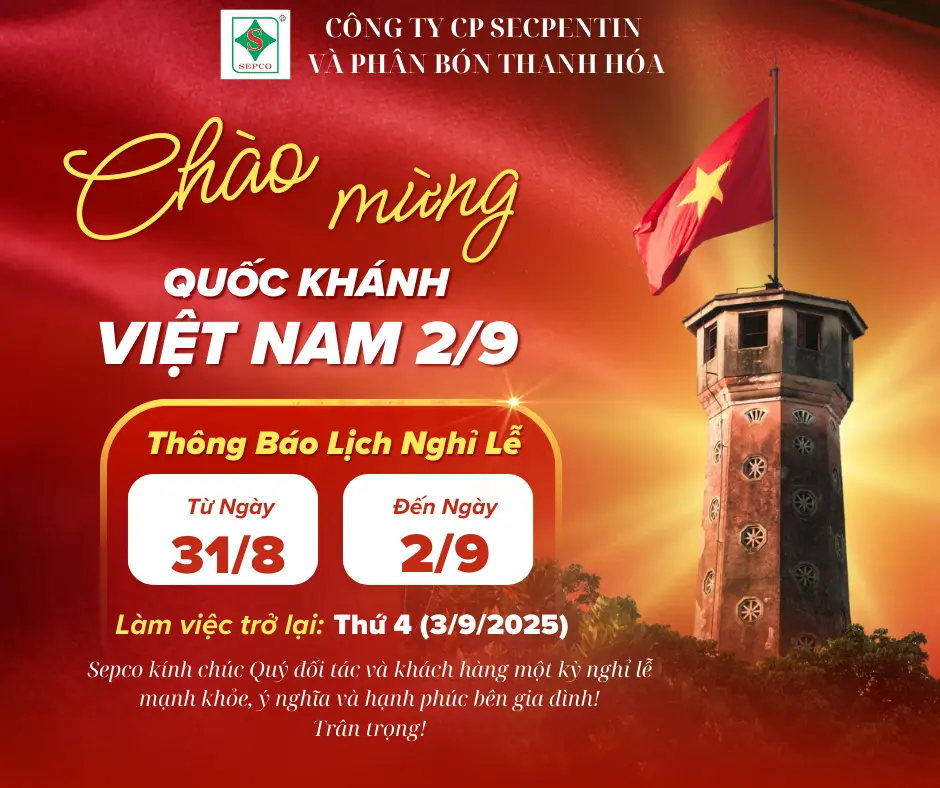 Thông báo nghỉ lễ Quốc khánh năm 2025