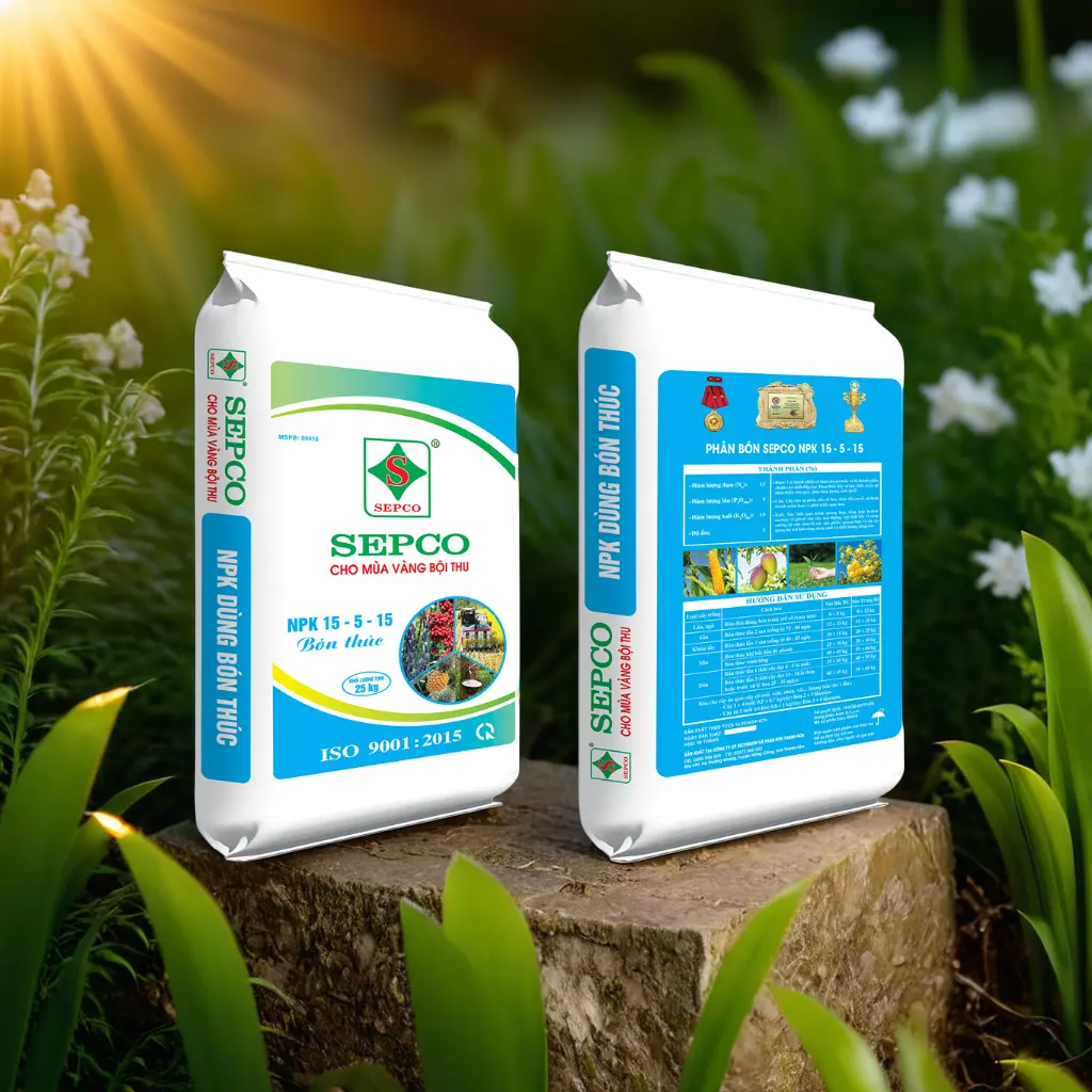 Vì sao phân bón SEPCO NPK 15-5-15 là 